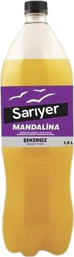 Sarıyer Şekersiz Mandalinalı Gazoz 1.5 lt