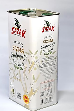 Sazak Naturel Sızma Zeytinyagi 5 LT