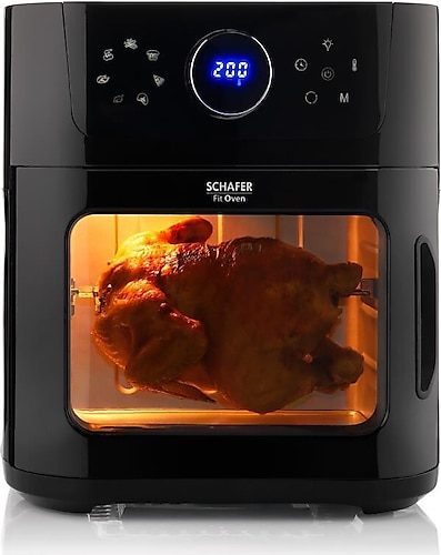 Schafer Fit Oven Airfryer 12 lt Yağsız Fritöz