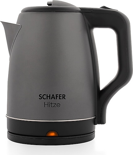 Schafer Hitze 2.0 lt Antrasit Çelik Kettle