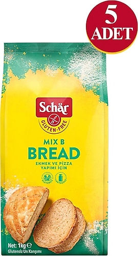 Schar Mix B Glutensiz Ekmek Unu 5 x 1 KG