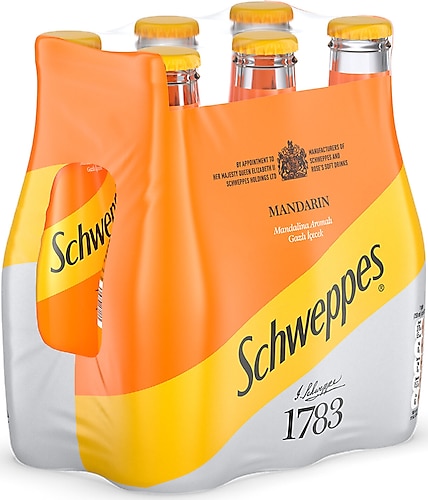 Schweppes Mandalina 250 ml 6'lı