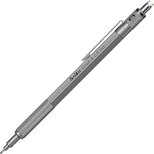 Scrikss Graph-X Kurşun Gri 0.5 mm Versatil Uçlu Kalem