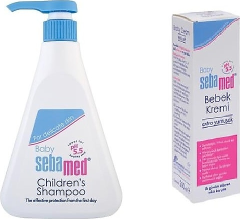 Sebamed Baby Şampuan 500 ml + Bebek Kremi 200 ml Set