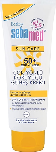 Sebamed Çok Yönlü Koruyucu 50 Faktör Bebek Güneş Kremi 75 ml
