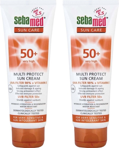Sebamed Çok Yönlü Koruyucu 50 Faktör Güneş Kremi 75 ml 2 Adet