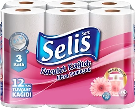 Selis Parfümlü 12'li Tuvalet Kağıdı