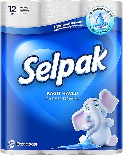 Selpak 12'li Kağıt Havlu
