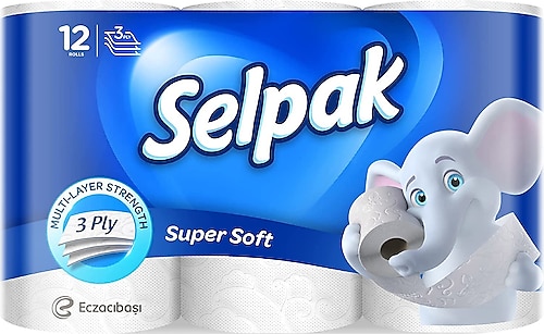 Selpak 12'li Tuvalet Kağıdı
