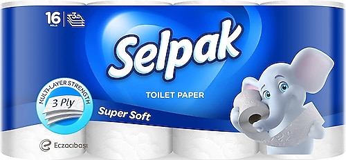 Selpak 16'lı Tuvalet Kağıdı