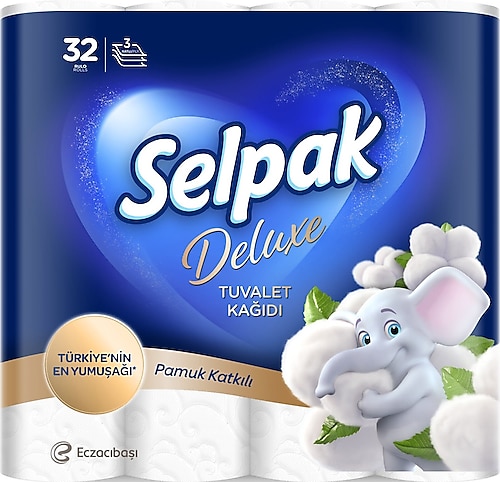Selpak Deluxe 32'li Tuvalet Kağıdı