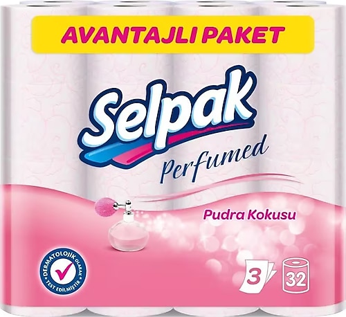 Selpak Kokulu 3 Katlı 32'li Tuvalet Kağıdı