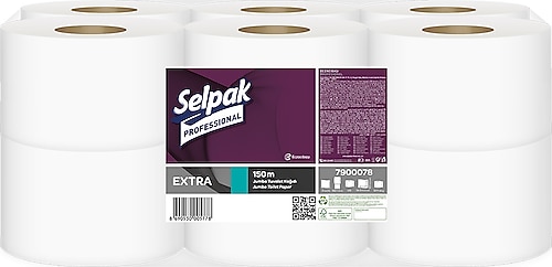 Selpak Professional Extra Jumbo 150 mt 12'li Tuvalet Kağıdı