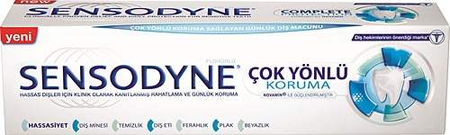 Sensodyne Çok Yönlü Koruma Beyazlatıcı Florürlü Diş Macunu 75 ml