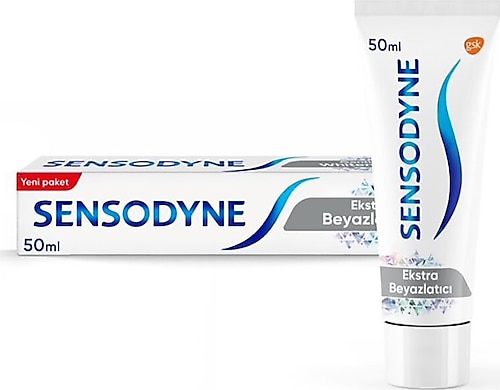 Sensodyne Ekstra Beyazlatıcı Florürlü Diş Macunu 75 ml