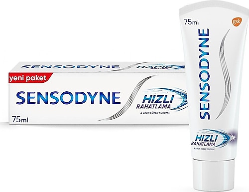 Sensodyne Hızlı Rahatlama Florürlü Diş Macunu 75 ml