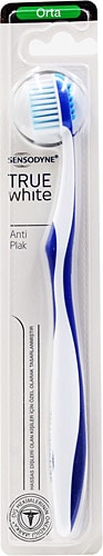 Sensodyne True White Anti Plak Gerçek Beyazlık Orta Diş Fırçası