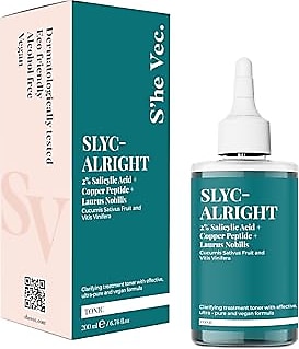 She Vec Slyc-Alright Arındırmaya ve Aydınlatmaya Yardımcı Salisilik Asit 200 ml