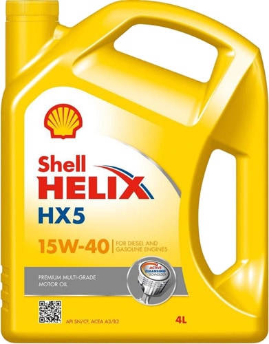 Shell Helix HX5 Diesel 15W-40 4 lt Motor Yağı
