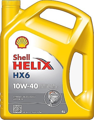 Shell Helix HX6 10W-40 4 lt Motor Yağı - 2024