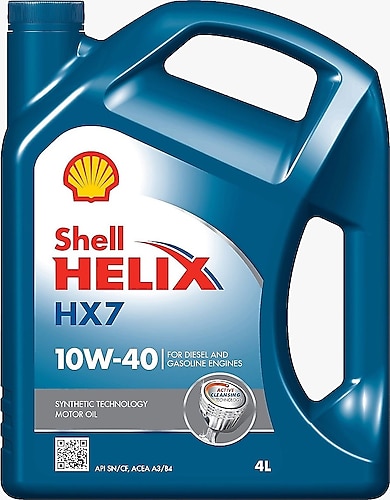 Shell Helix HX7 10W-40 4 lt Motor Yağı - 2024