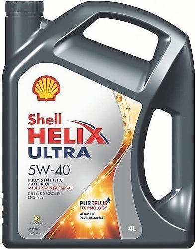 Shell Helix Ultra 5W-40 4 lt Motor Yağı