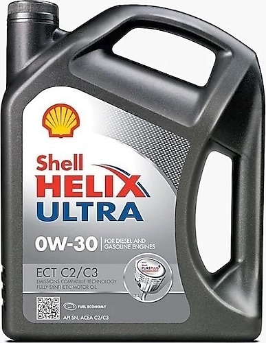 Shell Helix Ultra ECT C2/C3 0W-30 5 lt Motor Yağı - 2024
