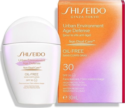 Shiseido Urban Environment Age Defense 30 Faktör Yağsız Güneş Kremi 30 ml