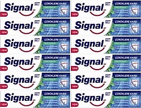 Signal Çürüklere Karşı Nane Ferahlığı 100 ml 12 Adet Diş Macunu