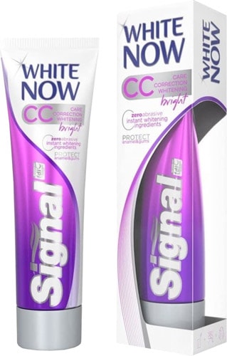 Signal White Now CC Bright Beyazlatıcı Florürlü Diş Macunu 75 ml