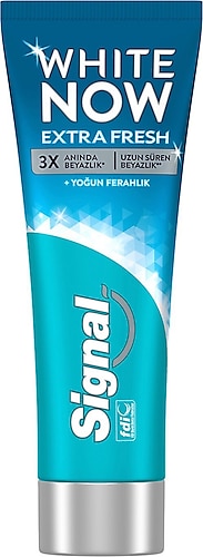 Signal White Now Extra Fresh Beyazlatıcı Florürlü Diş Macunu 75 ml