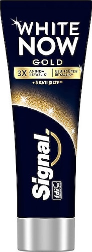 Signal White Now Gold Beyazlatıcı Florürlü Diş Macunu 75 ml