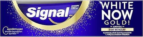 Signal White Now Gold Diş Macunu 50 Ml