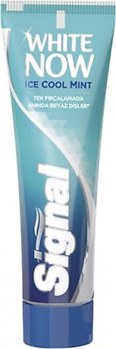Signal White Now Ice Cool Mint Beyazlatıcı Florürlü Diş Macunu 75 ml