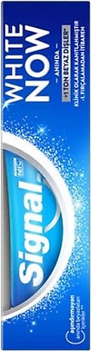 Signal White Now Men Beyazlatıcı Florürlü Diş Macunu 75 ml 24 Adet