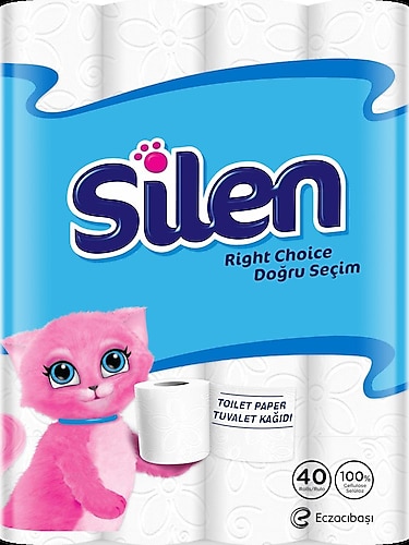 Silen 40'lı Tuvalet Kağıdı