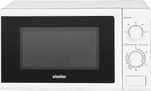 Simfer KEA 4601W Beyaz 20 lt Mikrodalga Fırın