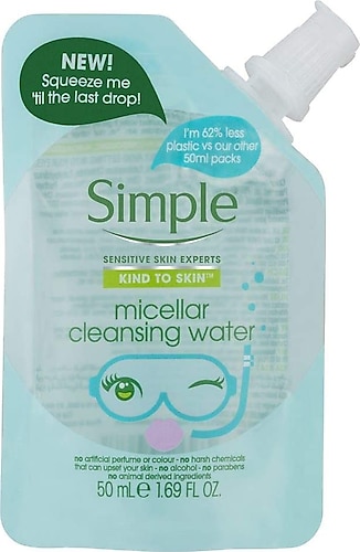 Simple Micellar Mini Makyaj Temizleme Suyu 50 ml