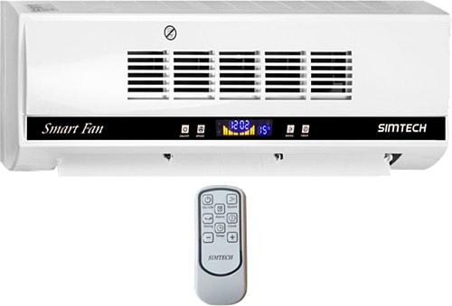 Simtech KM-1718 Uzaktan Kumandalı Duvar Tipi Vantilatör