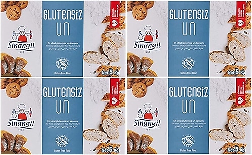 Sinangil 5 kg 4 Adet Çölyak Diyetine Uygun Glutensiz Un