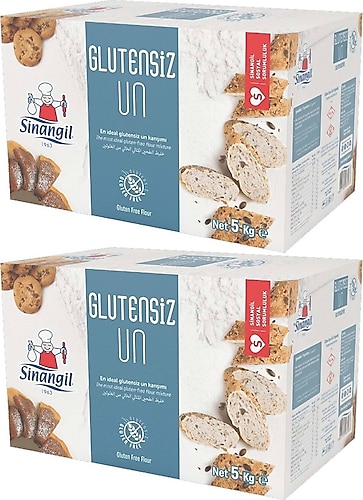 Sinangil Glutensiz 5 kg Un 2'li