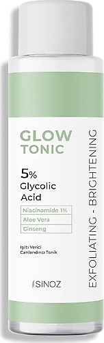 Sinoz Glow Tonic %5 Glycolic Acid Işıltı Verici Canlandırıcı Tonik 200 ml