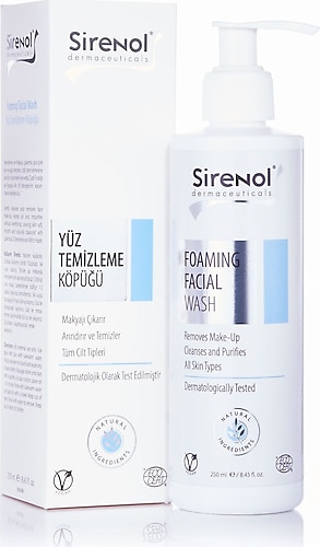 Sirenol Natural Cadı Fındığı Yüz Temizleme Köpüğü 250 ml