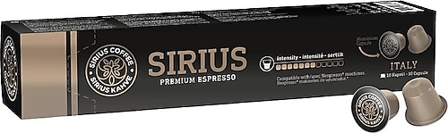 Sirius Premium Espresso 7 Italy Kapsül Kahve 10'lu