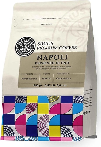 Sirius Premium Espresso Blend Napoli 250 G