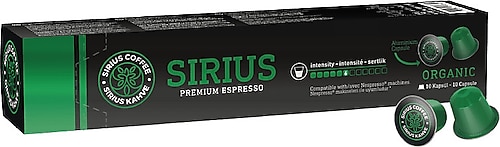 Sirius Premium Espresso Kapsül Kahve 10'lu