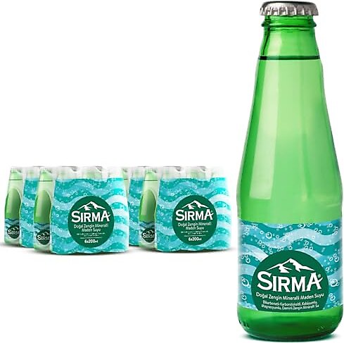 Sırma Doğal Maden Suyu 24x200 ml
