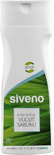 Siveno %100 Doğal 300 ml Vücut Sabunu
