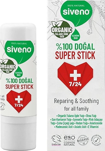 Siveno %100 Doğal Super Stick 6 gr