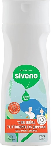 Siveno Doğal 7'li Fitokompleks Saç Dökülmesine Karşı Şampuan 300 ml